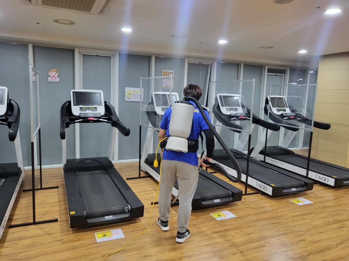 마포구 공덕동 헬스장 탕비실 직원 휴게공간 위생청소 사례 - 행진크린